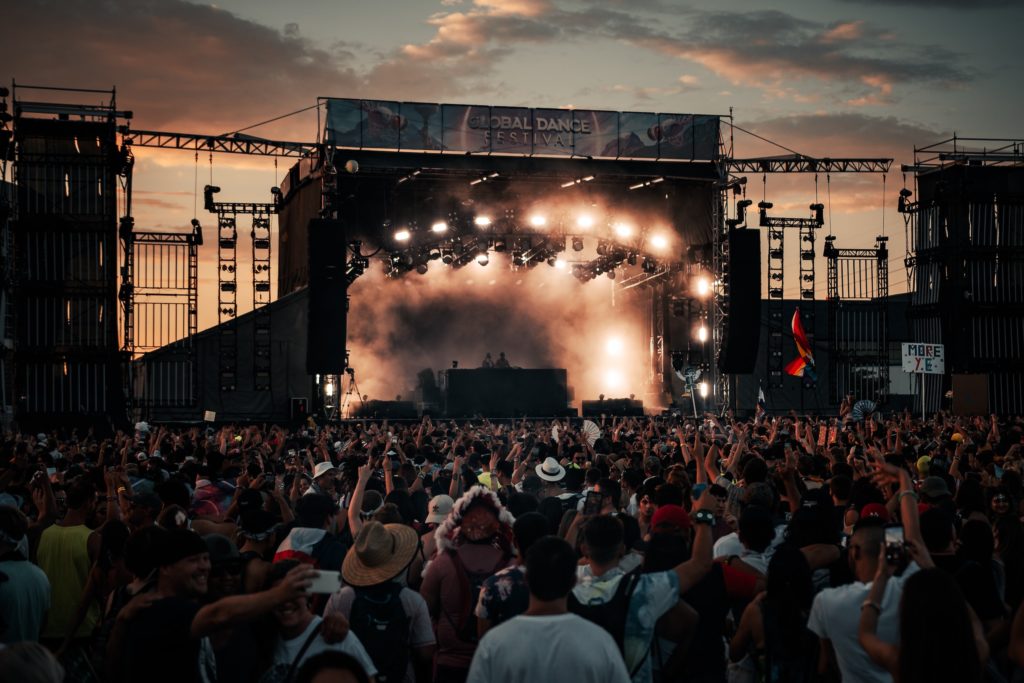 outdoor summer concert